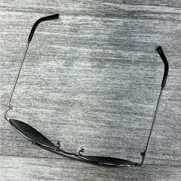 Governor FWG DG0822 Aviator Pilot Sunglasses Gunmetal Gray Smoke Lens - Picture 7 of 16